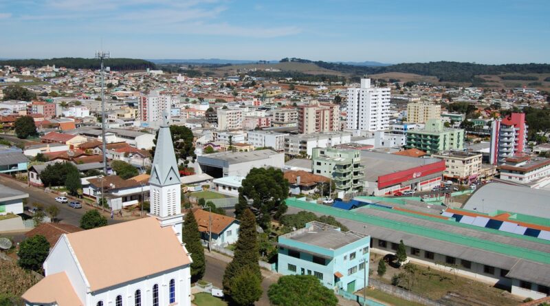 Vista parcial de Curitibanos