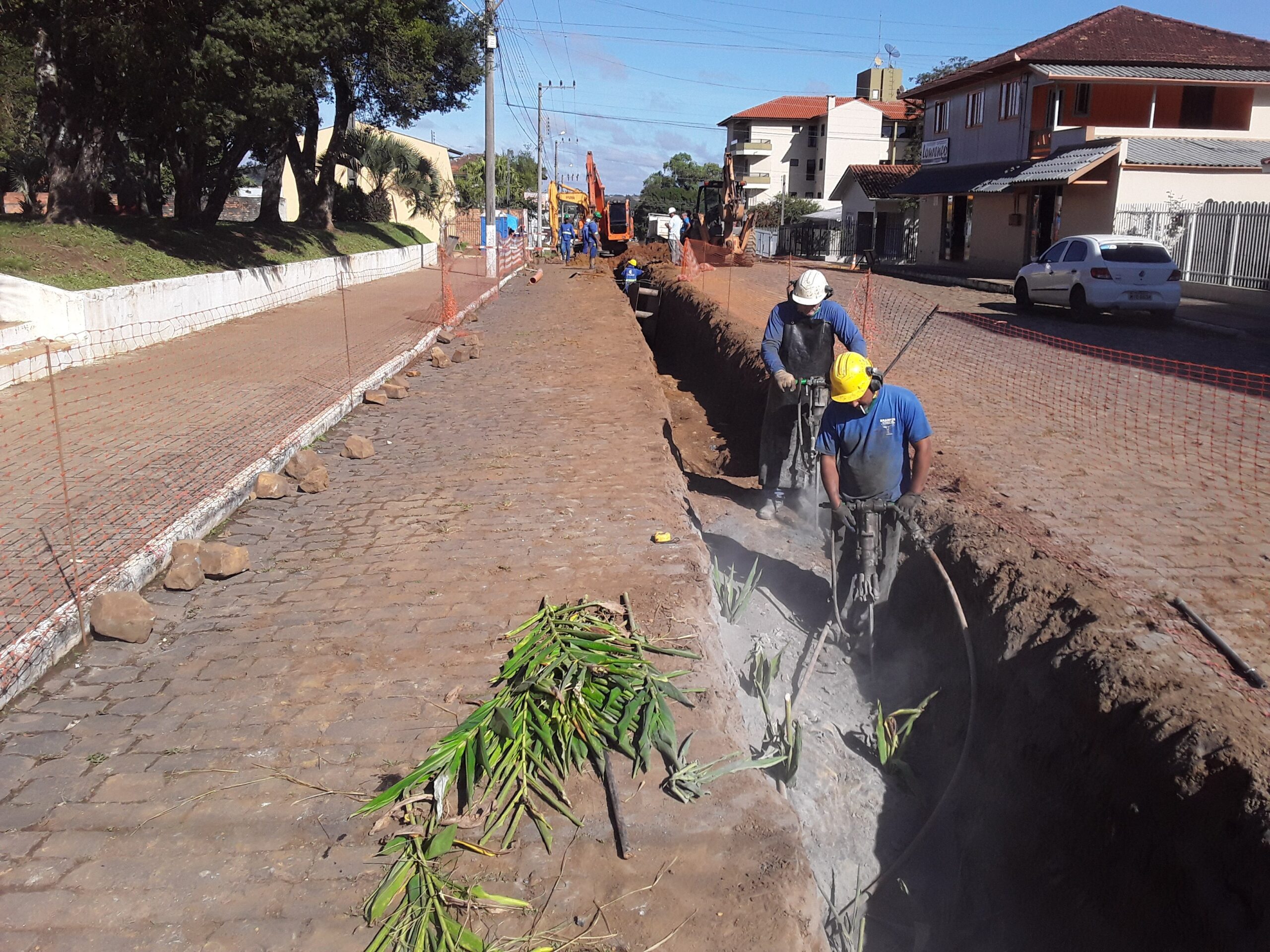 Sistema de Esgotamento Sanitário que está sendo implantado em Curitibanos, está chegando ao final