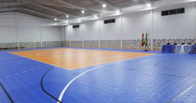Administração reinaugura Ginásio de Esportes do NM Getúlio Vargas